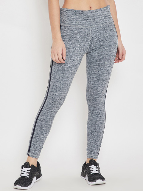 

JUMP USA Women Grey Solid Tights