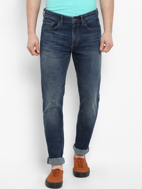 

Red Tape Men Blue Slim Fit Mid-Rise Clean Look Stretchable Jeans