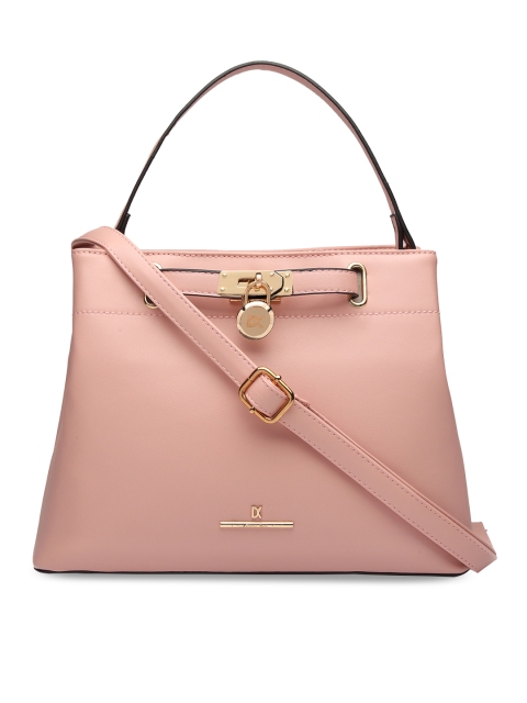

Diana Korr Pink Solid Handheld Bag