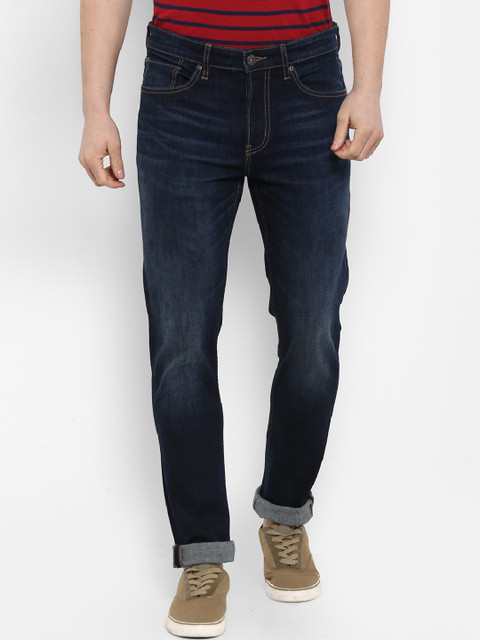 

Red Tape Men Blue Skinny Fit Mid-Rise Clean Look Stretchable Jeans