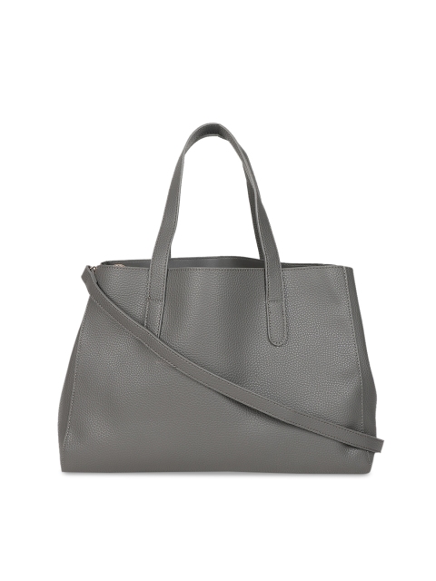 

Kazo Grey Solid Tote Bag