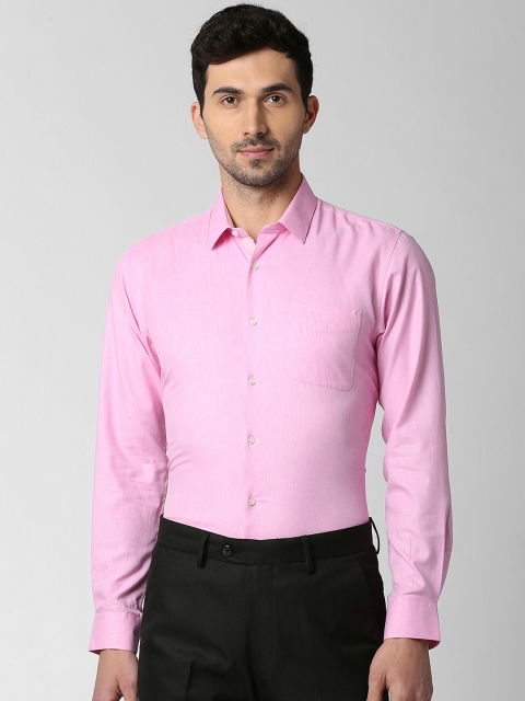 

Peter England Men Pink Regular Fit Solid Formal Shirt