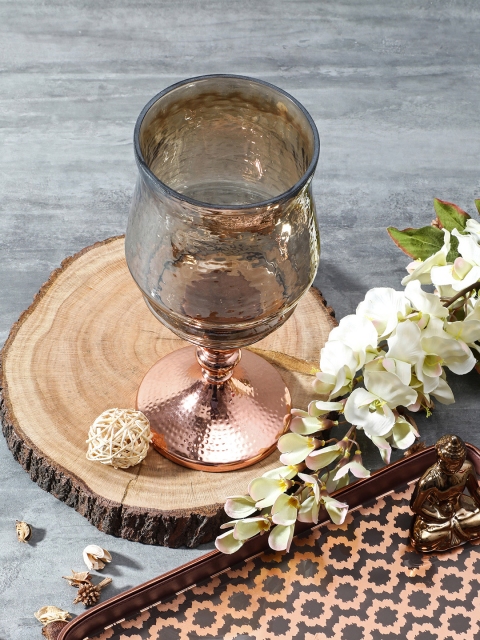 

Pure Home and Living Copper-Toned Candle Holder