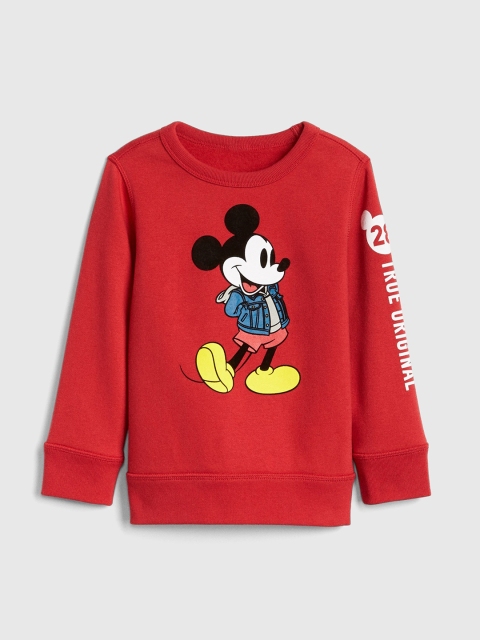 

GAP Girls Red Disney Mickey Mouse Sweatshirt
