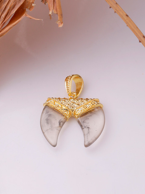 

Dare by Voylla Men Gold-Plated Handcrafted Pendant