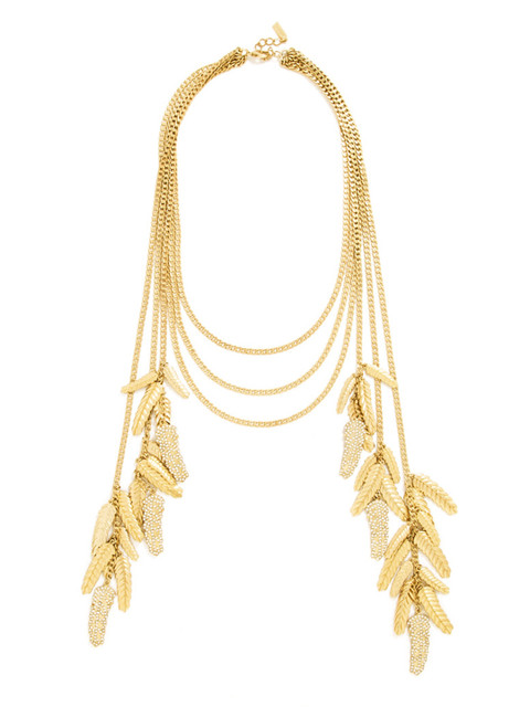 

Foxy Sperks Gold-Toned Layered Necklace