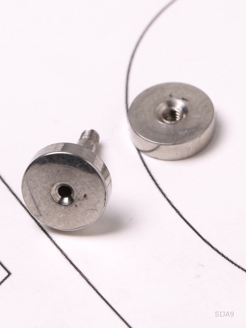 

Dare by Voylla Silver-Plated Handcrafted Circular Studs