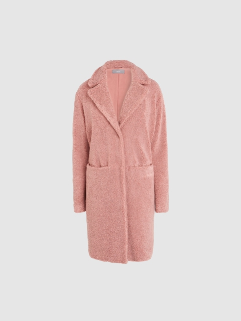 

next Women Pink Solid Trench Coat