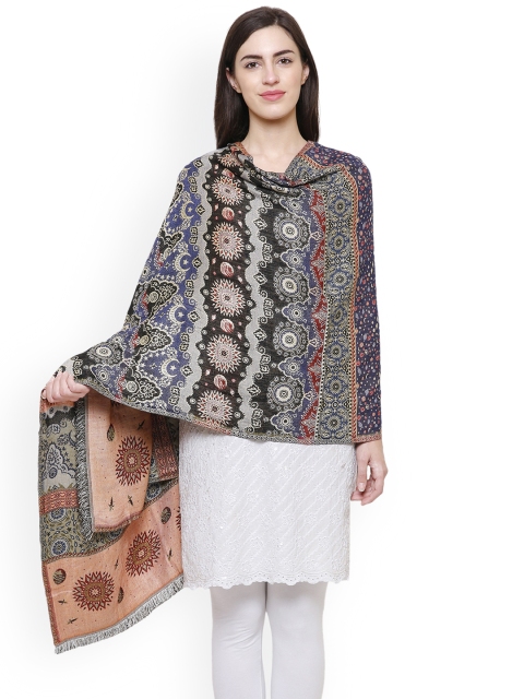 

Anekaant Women Multicoloured Woven Design Shawl, Multi