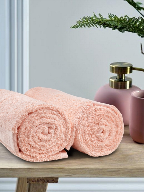 

Bombay Dyeing Set Of 2 Bath Towels, Peach