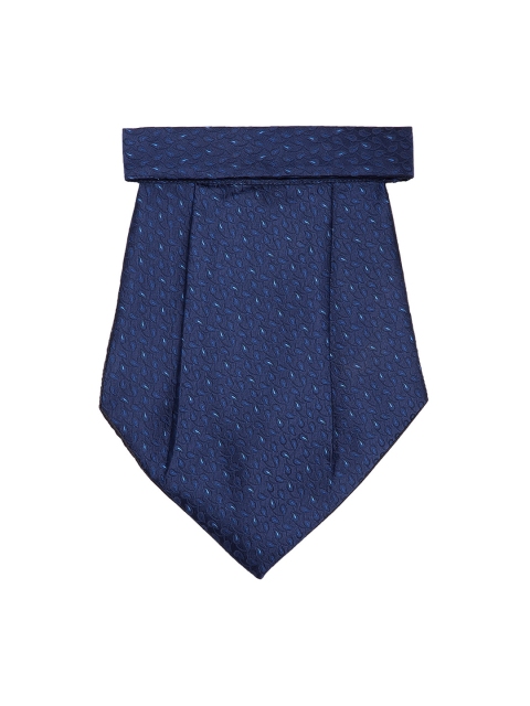 

Alvaro Castagnino Blue Woven Design Cravat