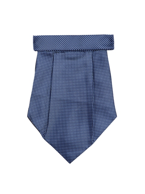 

Alvaro Castagnino Blue Woven Design Cravat
