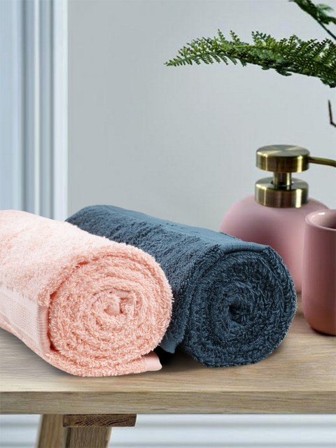 

Bombay Dyeing Set Of 2 Bath Towels, Peach