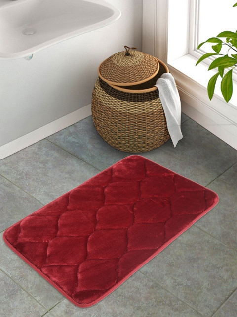

Portico New York Pink Textured Rectangular Anti-Skid Floor Mat