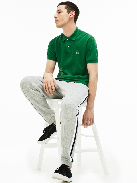 

Lacoste Men Green Solid Polo T-shirt