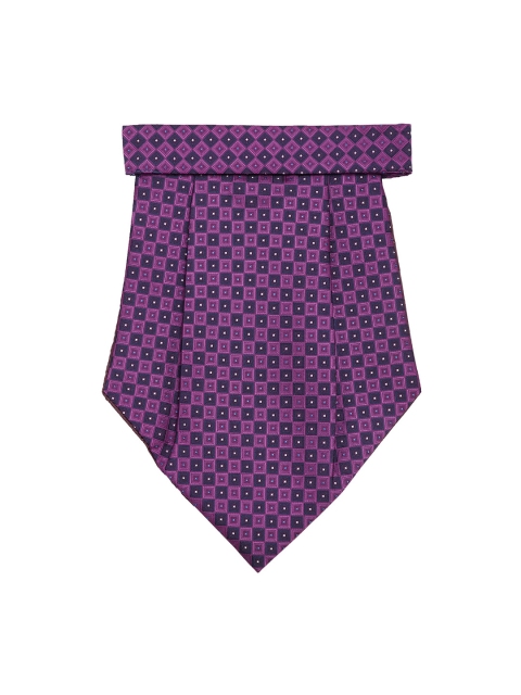 

Alvaro Castagnino Purple & Black Checked Cravat