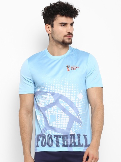 

FIFA U-17 WC Men Blue Printed Round Neck T-shirt