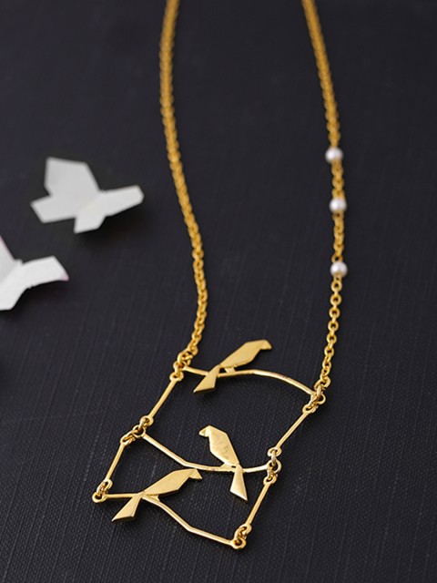

Voylla Gold-Plated Brass Handcrafted Necklace