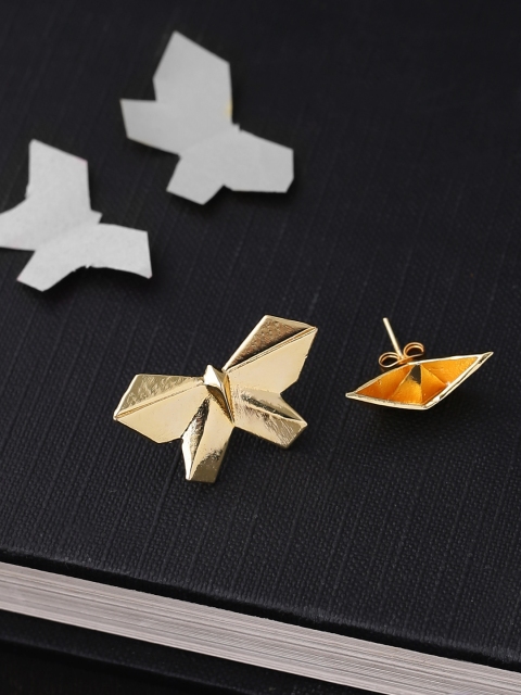 

Voylla Gold-Plated Handcrafted Contemporary Studs