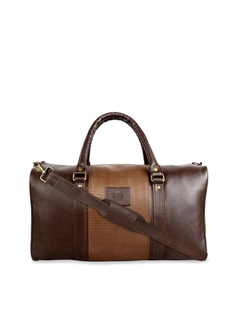 

SCHARF Unisex Brown Duffle Bag