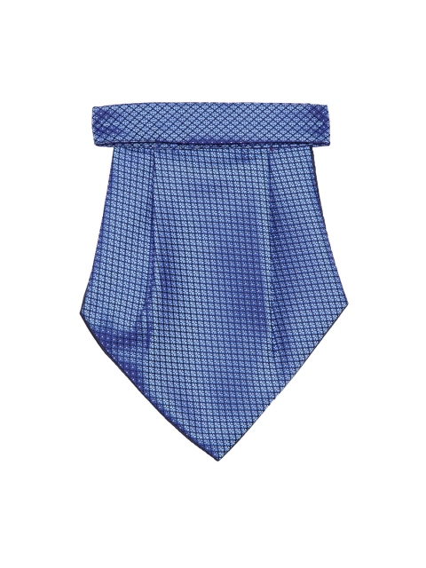 

Alvaro Castagnino Blue Woven Design Cravat