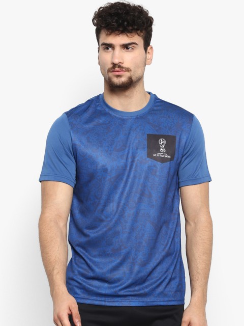 

FIFA U-17 WC Men Blue Printed Round Neck T-shirt