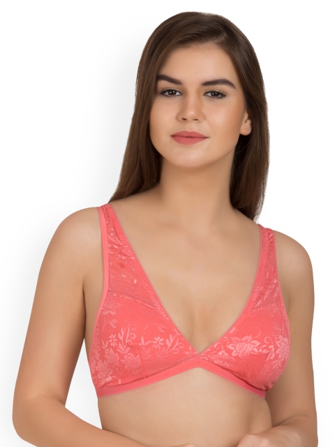 

Tweens Coral Pink Lace Non-Wired Non Padded Bralette TW254CRL