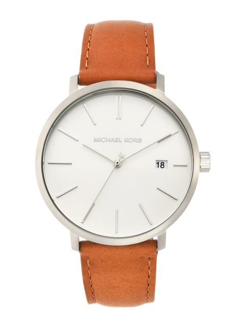 

Michael Kors Men Off-White Analogue Watch MK8673