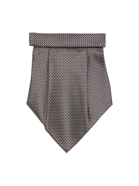 

Alvaro Castagnino Brown Woven Design Cravat