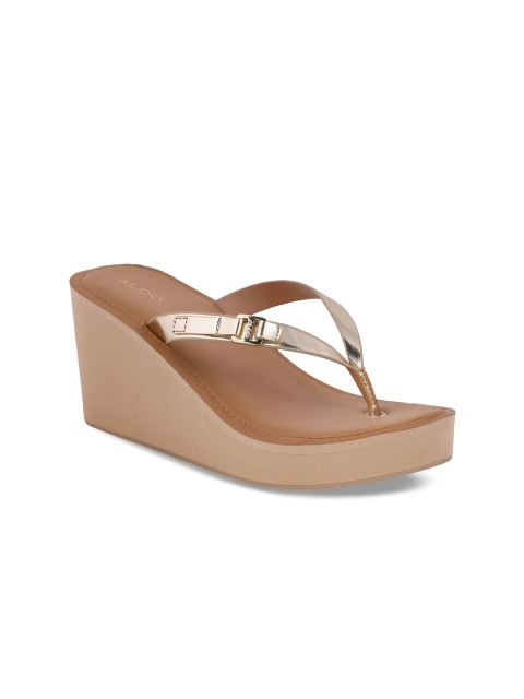 

ALDO Women Gunmetal-Toned Solid Heels, Metallic