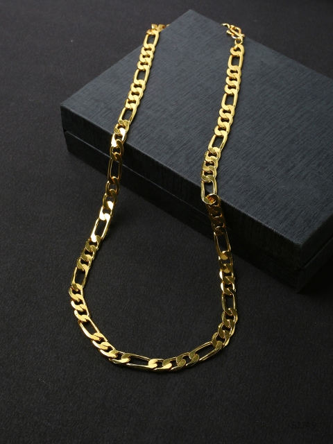 

Dare by Voylla Men Gold-Toned Alloy Gold-Plated Chain