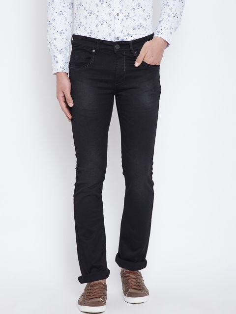 

Duke Men Black Regular Fit Mid-Rise Clean Look Jeans