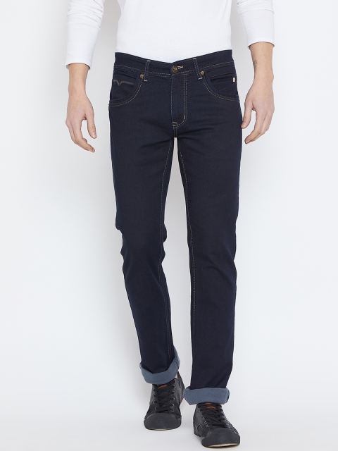 

Duke Men Blue Regular Fit Mid-Rise Clean Look Stretchable Jeans