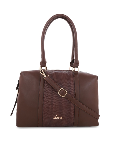 

Lavie Brown Solid Shoulder Bag