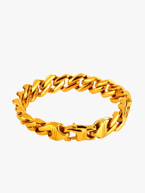 

Peora Gold-Toned Stainless Steel Link Bracelet