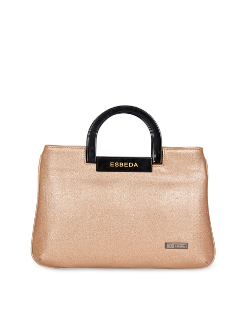 

ESBEDA Gold-Toned Solid Handheld Bag