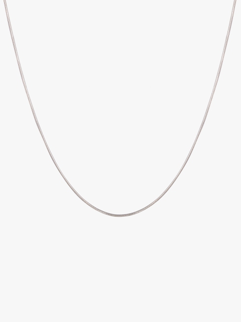 

Peora Women Sterling Silver Rhodium Plated Chain