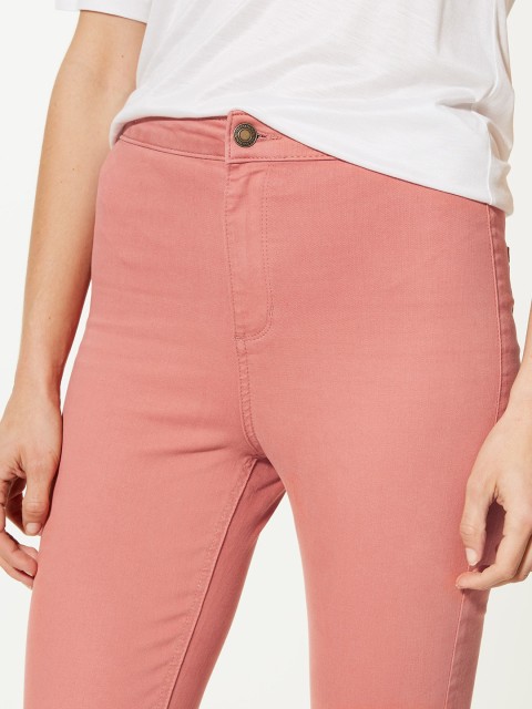 

Marks & Spencer Women Peach-Coloured Skinny Fit High-Rise Clean Look Stretchable Jeans