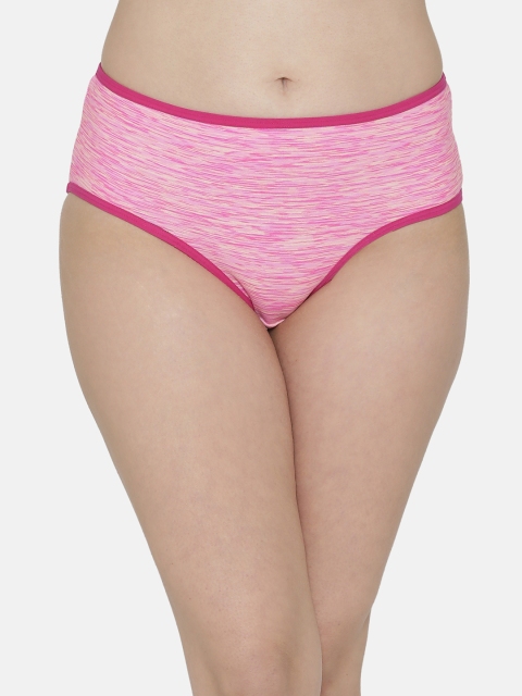 

Clovia Women Pink Printed Hipster Briefs PN3004P14XL