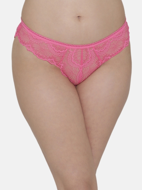

Clovia Women Pink Bikini Briefs PN2978P14