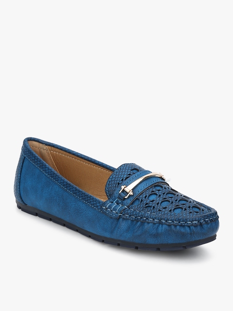 

KetImporta Women Navy Blue Loafers