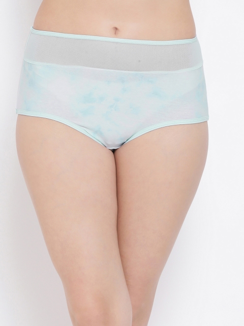

Clovia Women Blue Printed Hipster Briefs PN2987P03XL