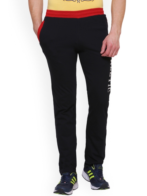 

DYCA Men Black Slim-fit Track Pants