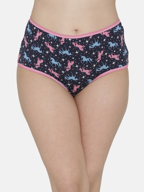 

Clovia Women Multicoloured Printed Hipster Briefs PN2933P083XL, Multi
