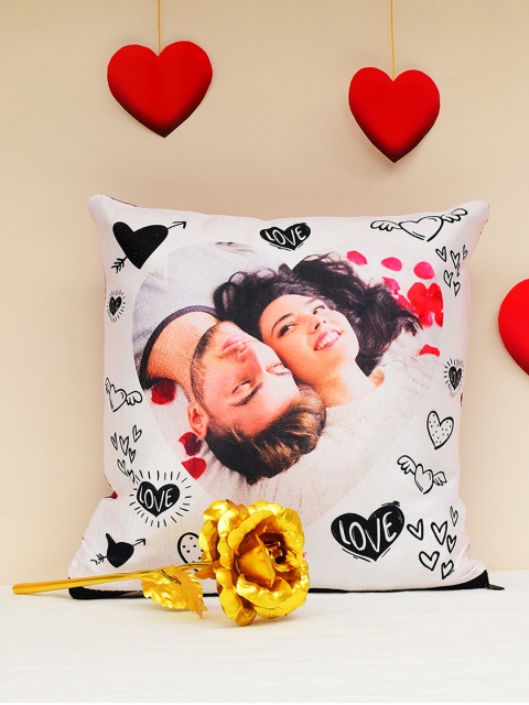 

Archies Love Gifts White & Black Set Of 2 Valentines Day Gift Set
