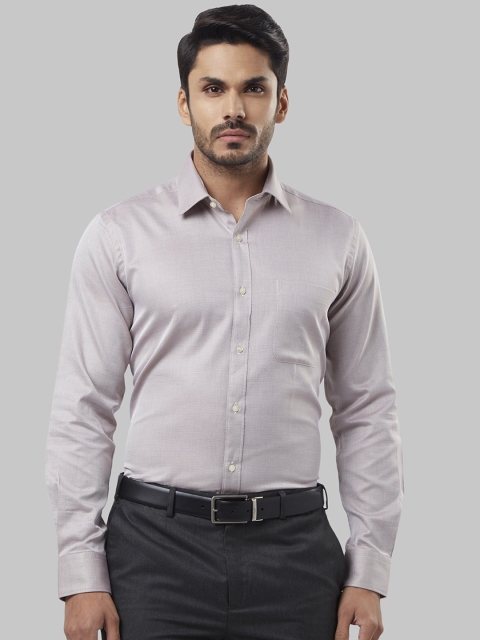 

Raymond Men Brown Regular Fit Solid Formal Shirt
