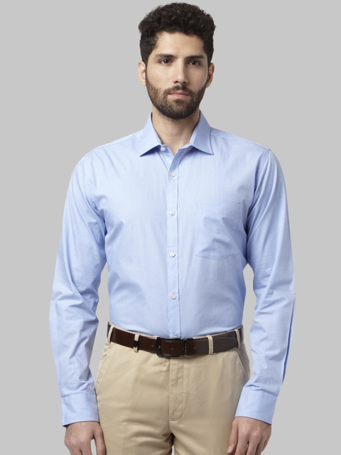 

Park Avenue Men Blue Slim Fit Solid Formal Shirt