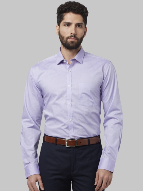 

Park Avenue Men Purple Slim Fit Solid Formal Shirt