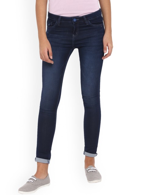 

Monte Carlo Women Blue Regular Fit Solid Regular Trousers