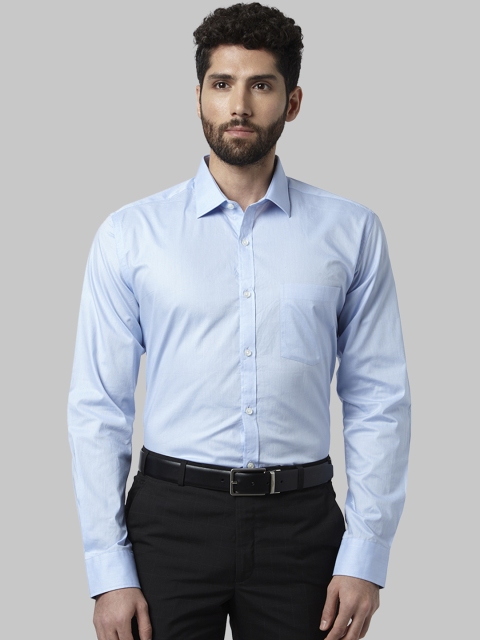 

Park Avenue Men Blue Slim Fit Solid Formal Shirt